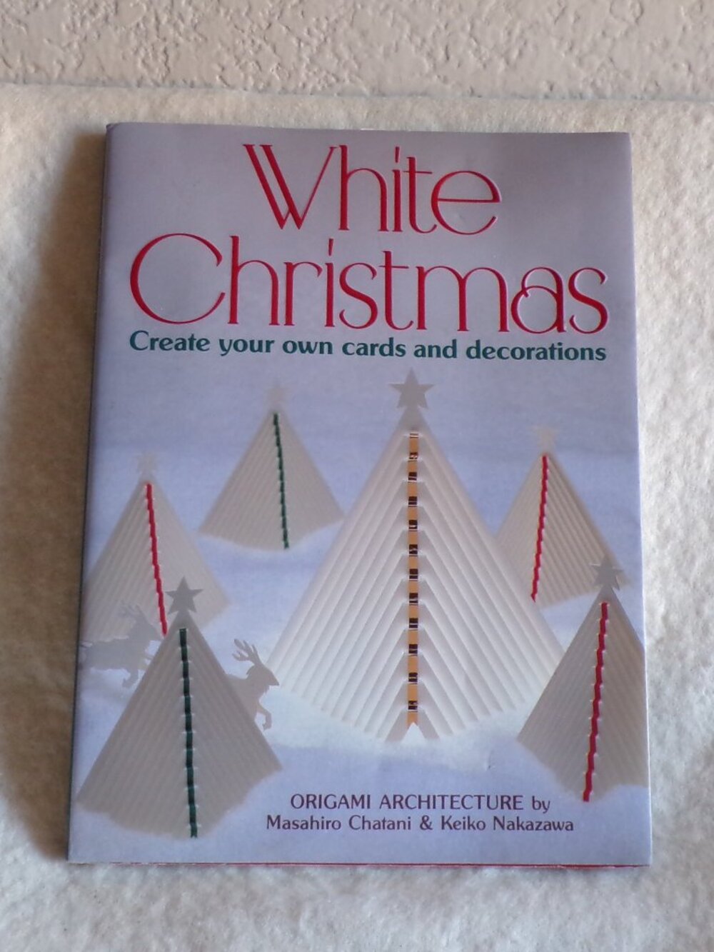 WHITE CHRISTMAS Create Your Own Cards Origami  Architecture Book with images New